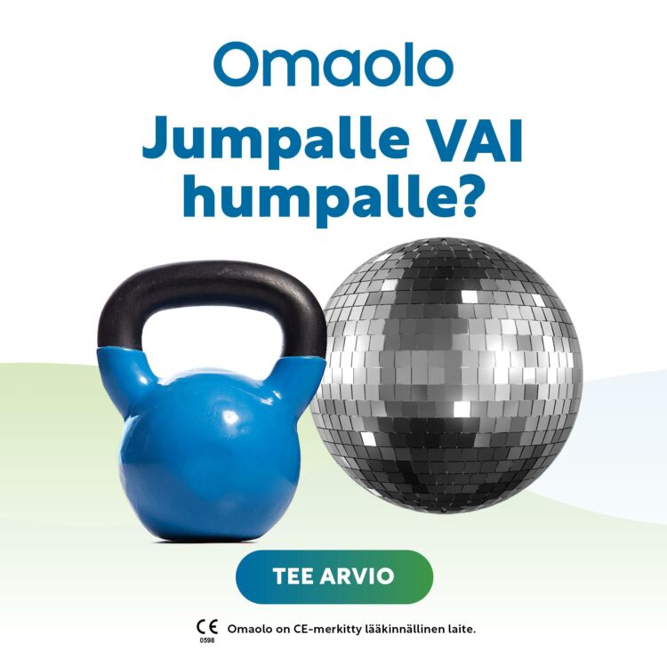 Jumpalle vai humpalle? Tee Omaolon terveystarkastus