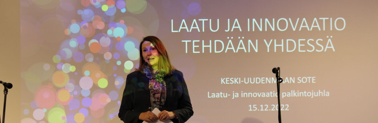 laatu- ja innovaatiopalkintojen jako vuosi 2022