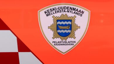Kuvassa pelastuslaitoksen logo.