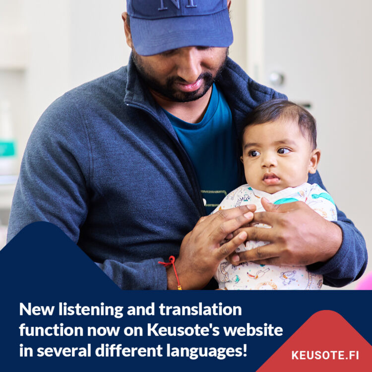New listening and translation function now on Keusote's website in several different languages!
